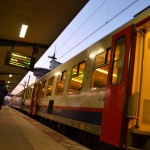 Platform of South Station, Charleroi